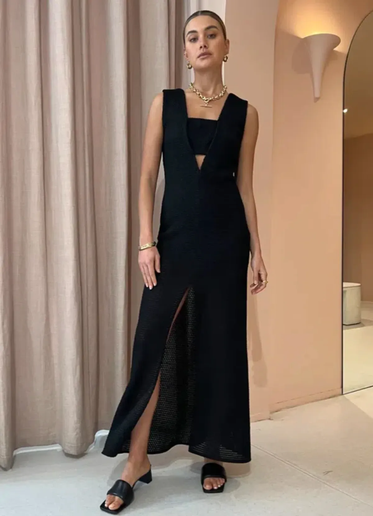 Camilla and Marc Adrien Dress in Black Size 8 - Image 1
