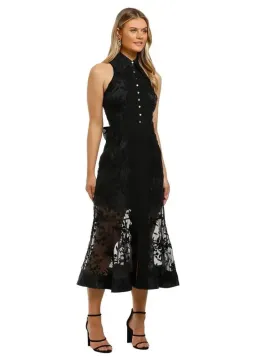 Keepsake the Label Vision Midi Dress in Black Size 12 for rent on The Volte - image 1