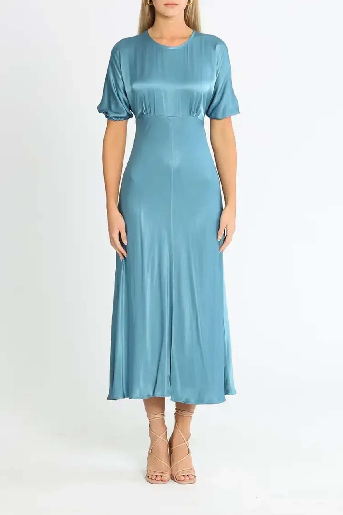 Kate Sylvester Aimee Maxi Dress Blue Size 12 - Image 1