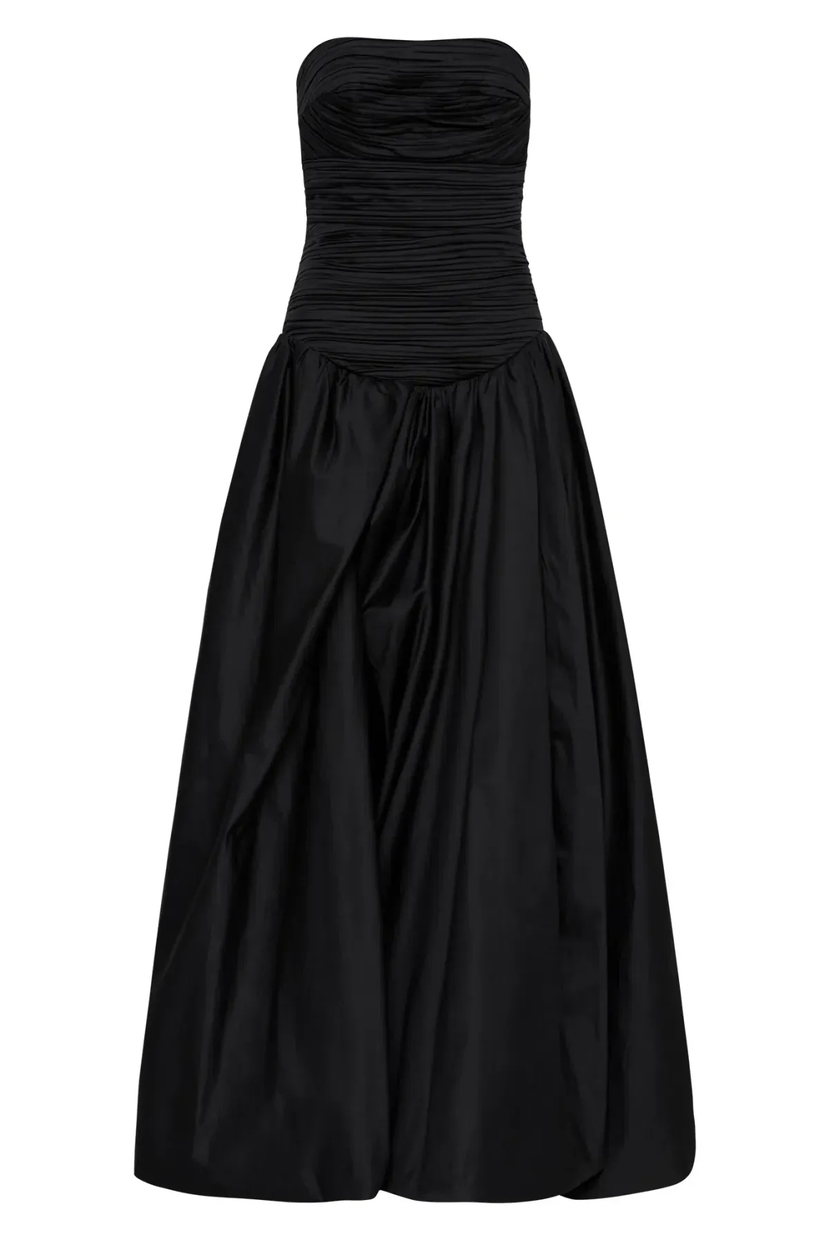 Aje Violette Bubble Hem Maxi Dress Black Size 6 - Image 6