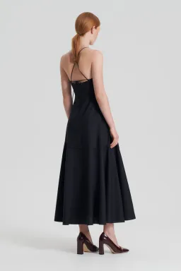 Scanlan Theodore Parachute Strappy Dress Black Size 6 for rent on The Volte - image 2