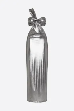 Manning Cartell She’s Super Sonic Gown Silver Size 10 for rent on The Volte - image 5