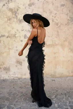 Rat and Boa Selena Dress Black Size S/AU 8 for rent on The Volte - image 2