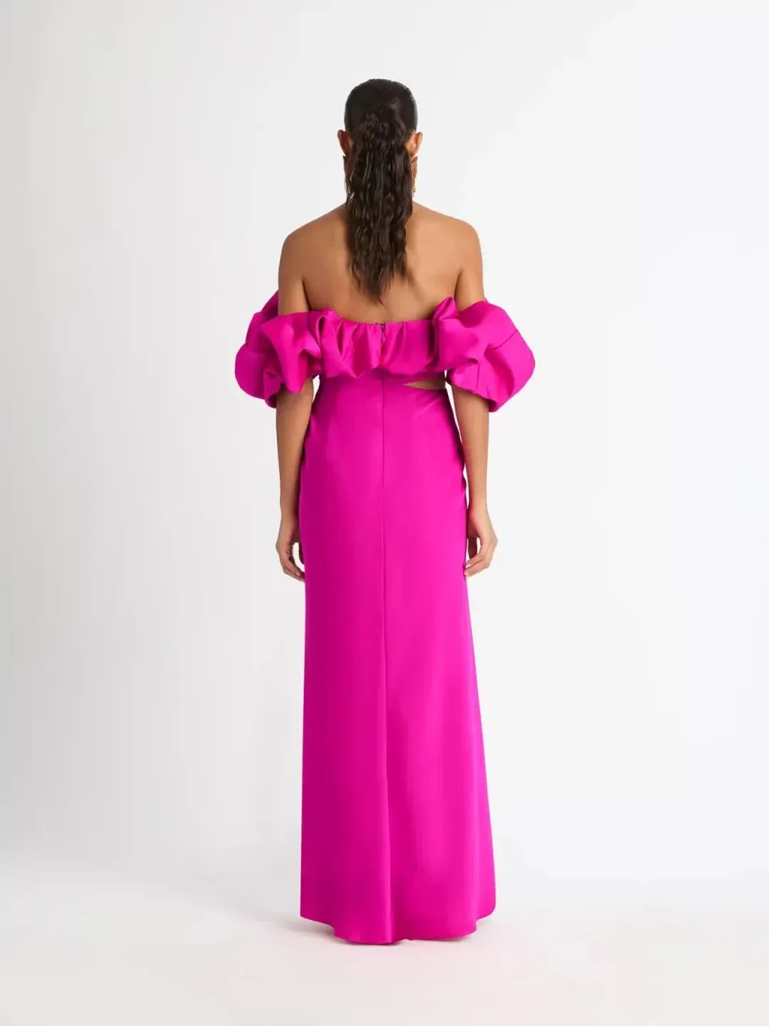 Sheike Margot Maxi Dress Pink Size 10 for rent on The Volte - main image