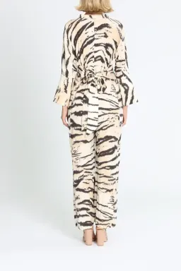 KITX Zebra Jumpsuit Animal Print Size 10 for rent on The Volte - image 3