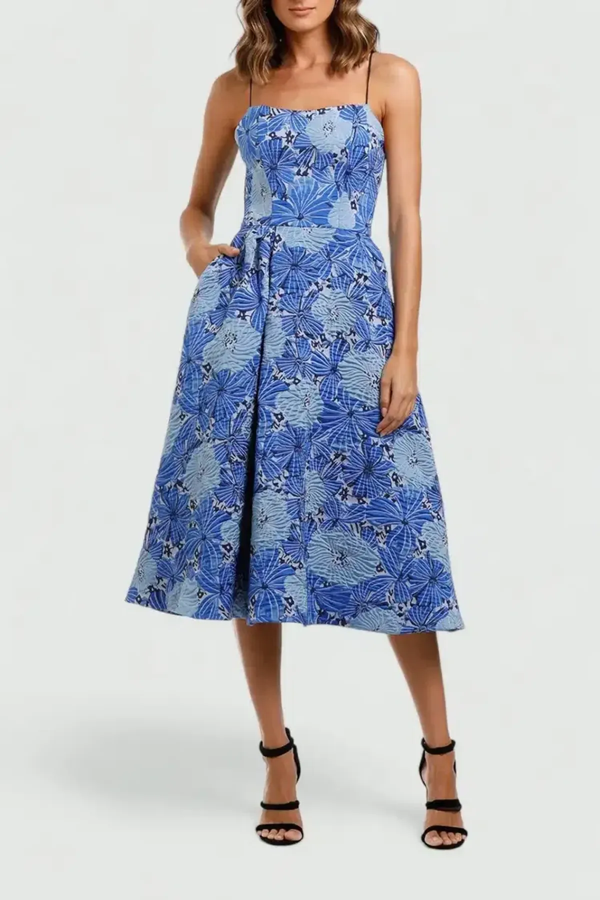 Love Honor Alexia Midi in Cobalt Size 16 - Image 2
