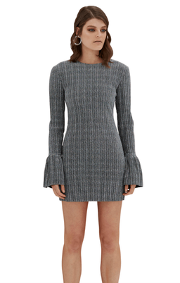 Sparkle Pleat Frill Mini Dress for rent on The Volte - image 1