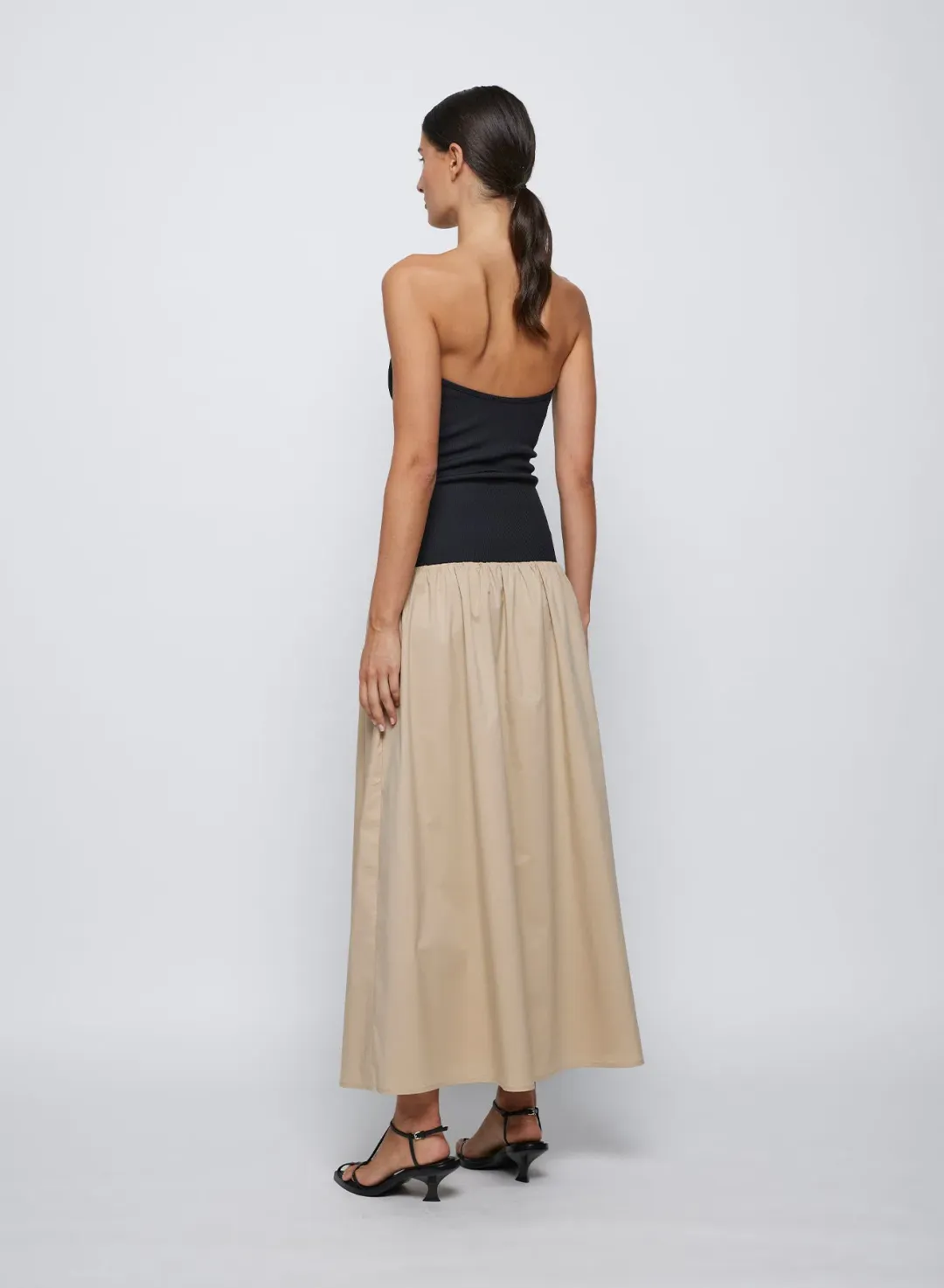 Anna Quan Amyra Dress Latte Size 4 for rent on The Volte - main image