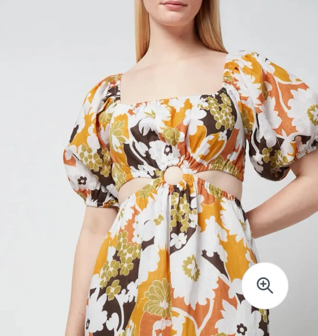 Faithfull the Brand Trinita Maxi Dress in Elvinna Floral (Size M) for rent on The Volte - main image