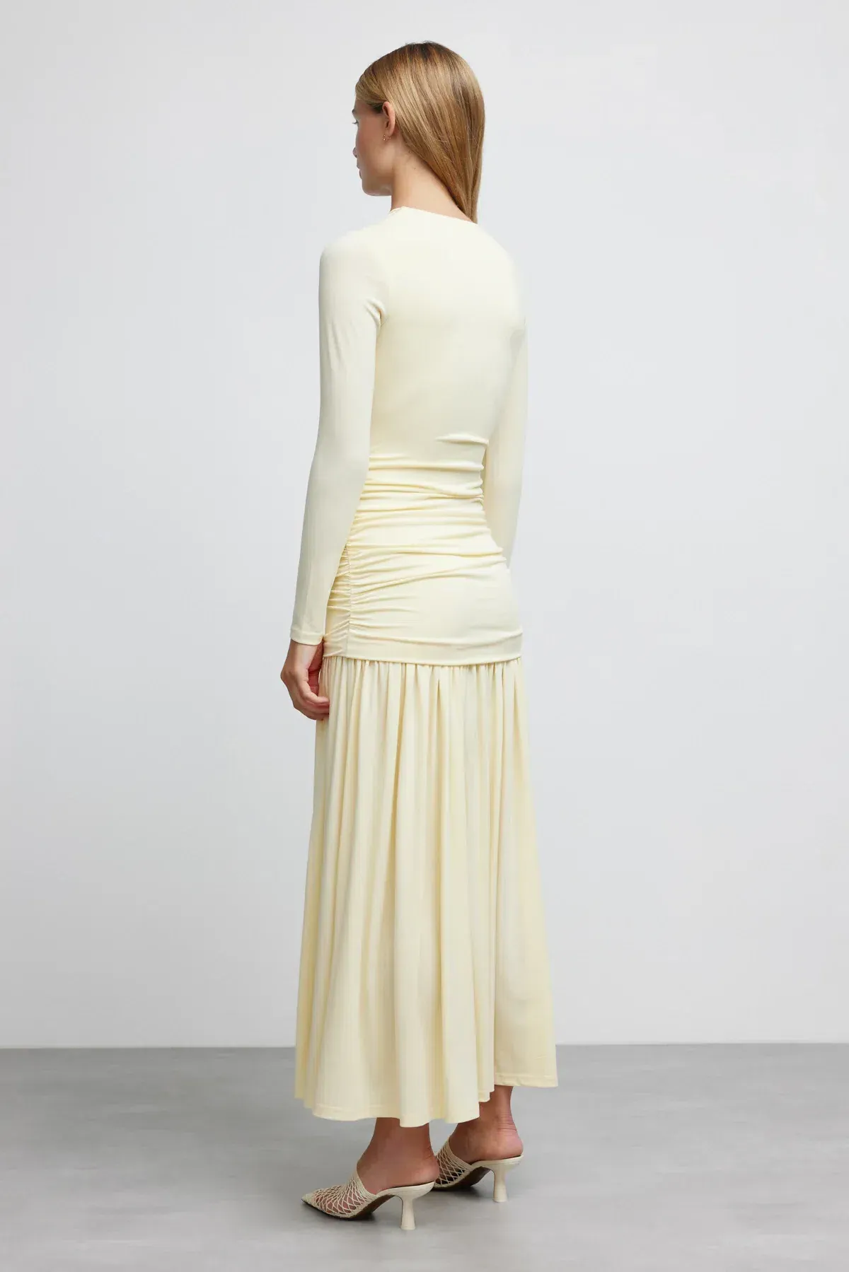 Significant Other Avah Maxi Dress Buttermilk Size 8 - Image 3