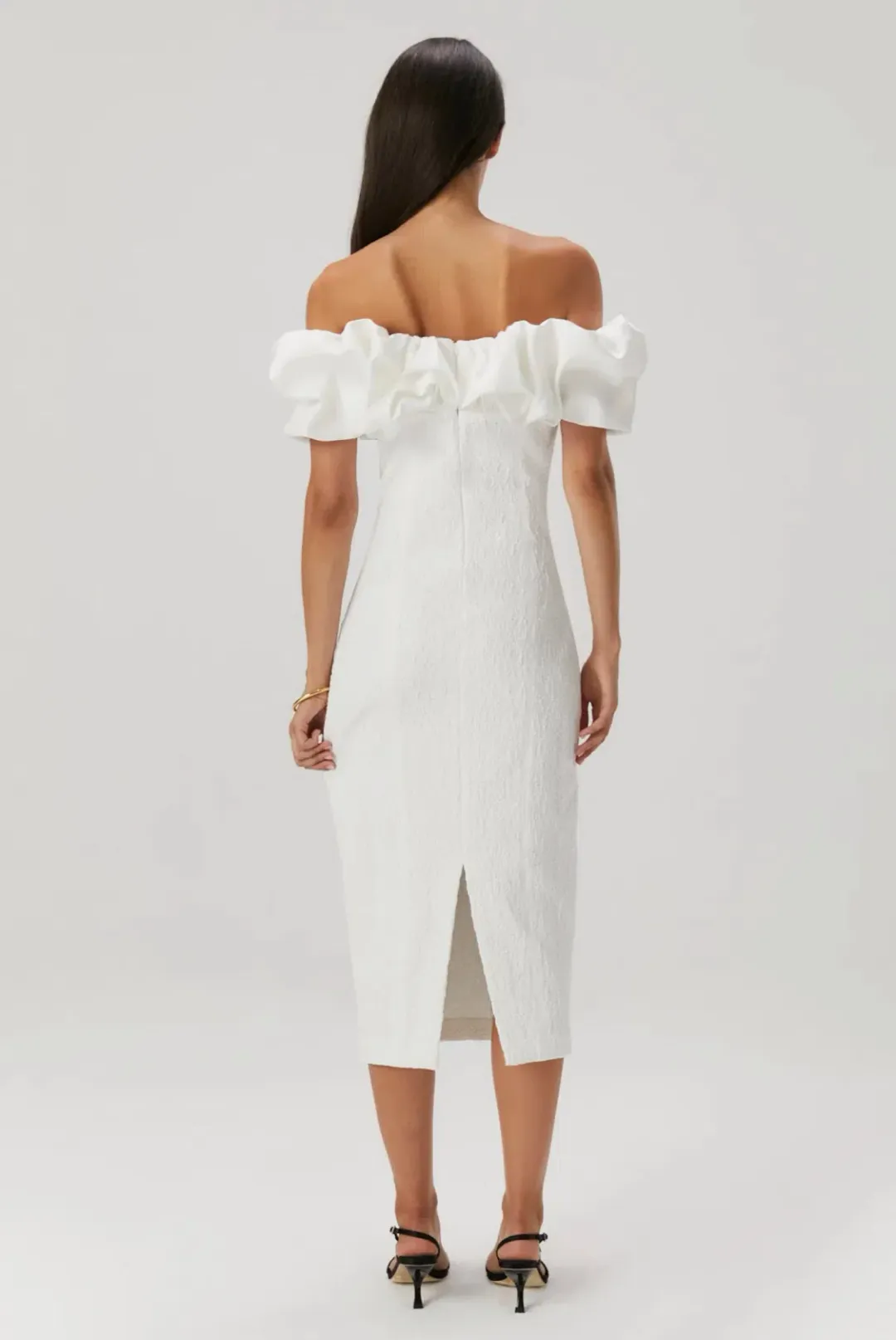 Misha Emberlyn Midi Dress Size 6/XS for rent on The Volte - main image