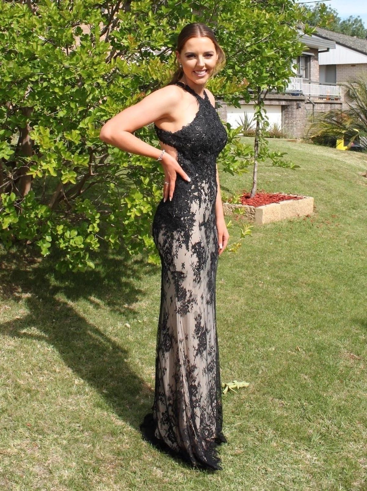 Olivia Lace Gown for rent on The Volte - main image