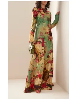 Zimmermann Wonderland Bias Slip Dress Floral Size 2 / AU 12 for rent on The Volte - image 1