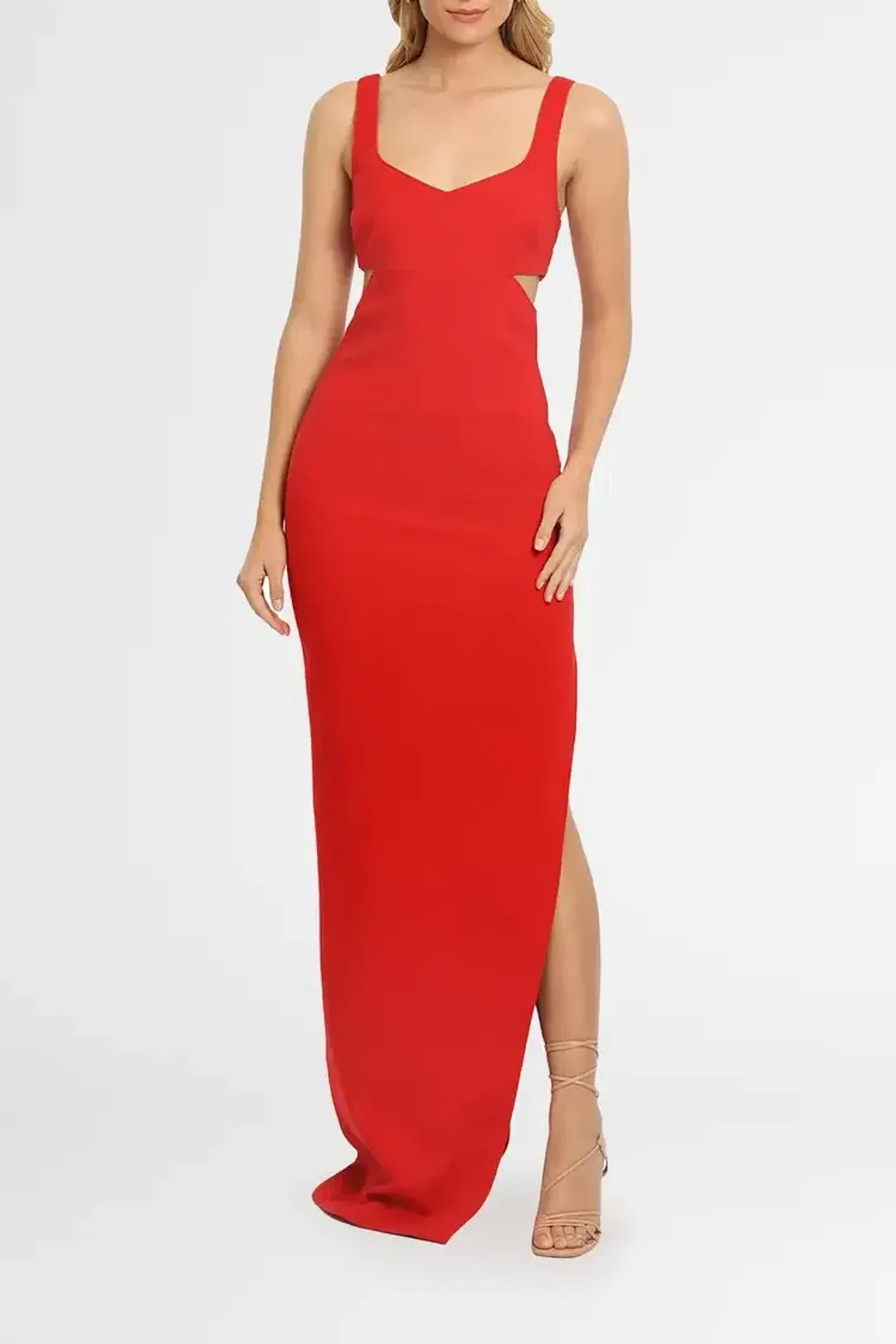 Likely NYC Lilliana Gown in Red Size 12 for rent on The Volte - main image