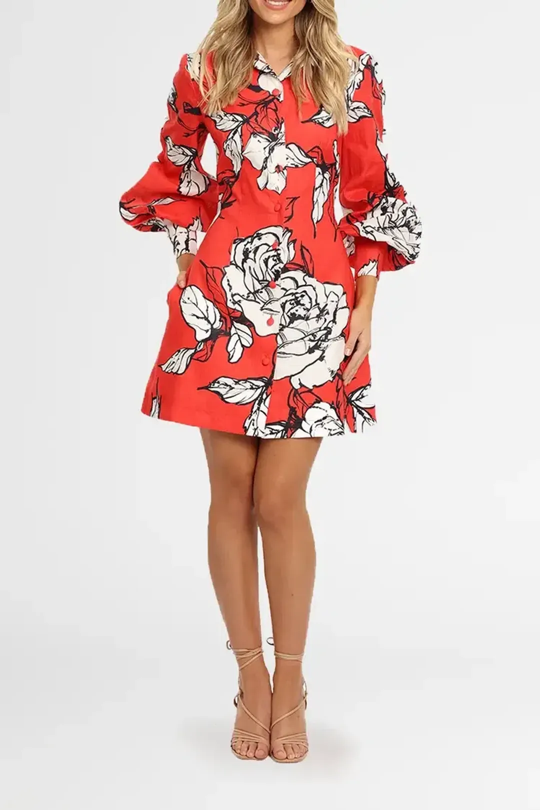 Leo LinLuminous Mini Dress in Imperial Size 8 for rent on The Volte - main image