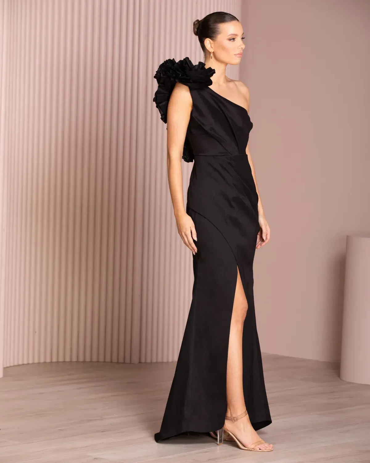 Azzurielle Aimi Gown Black Size AU 12 - Image 4