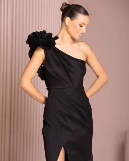 Azzurielle Aimi Gown Black Size AU 14 for rent on The Volte - image 3