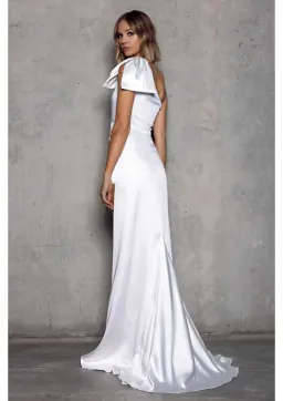 Elle Zeitoune Lola Gown White Size AU 14 for rent on The Volte - image 3