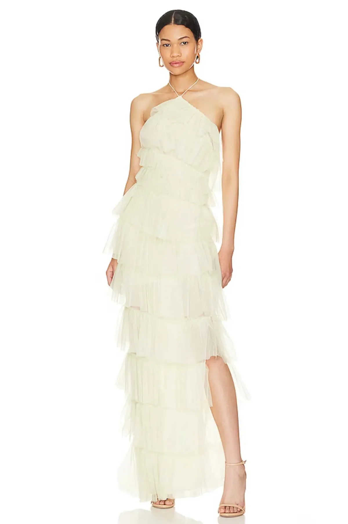 The Bar Henri Gown Limoncello Size US 2/AU 6 for rent on The Volte - main image