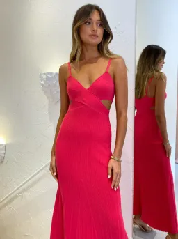 Anna Quan Sabrina Dress in Fucshia Pink Size 8 for rent on The Volte - image 5