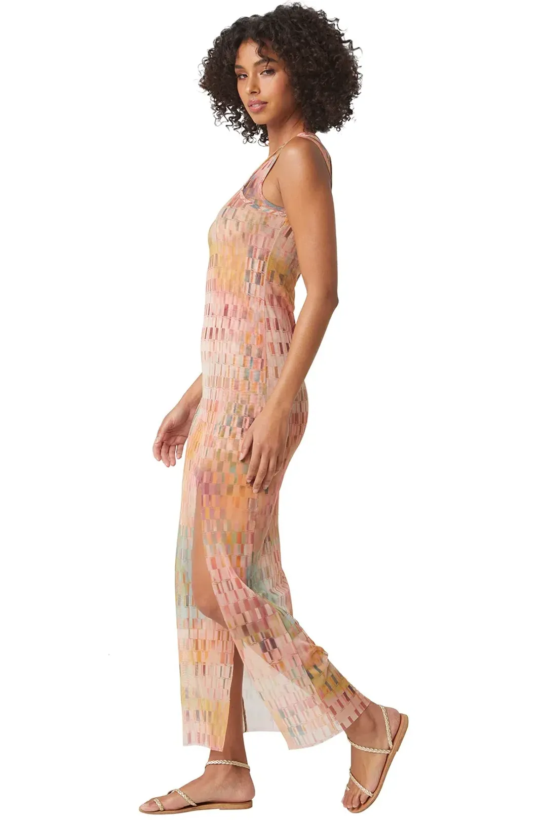 MISA Los Angeles Fernanda Dress Multi-colour Size 8 for rent on The Volte - main image