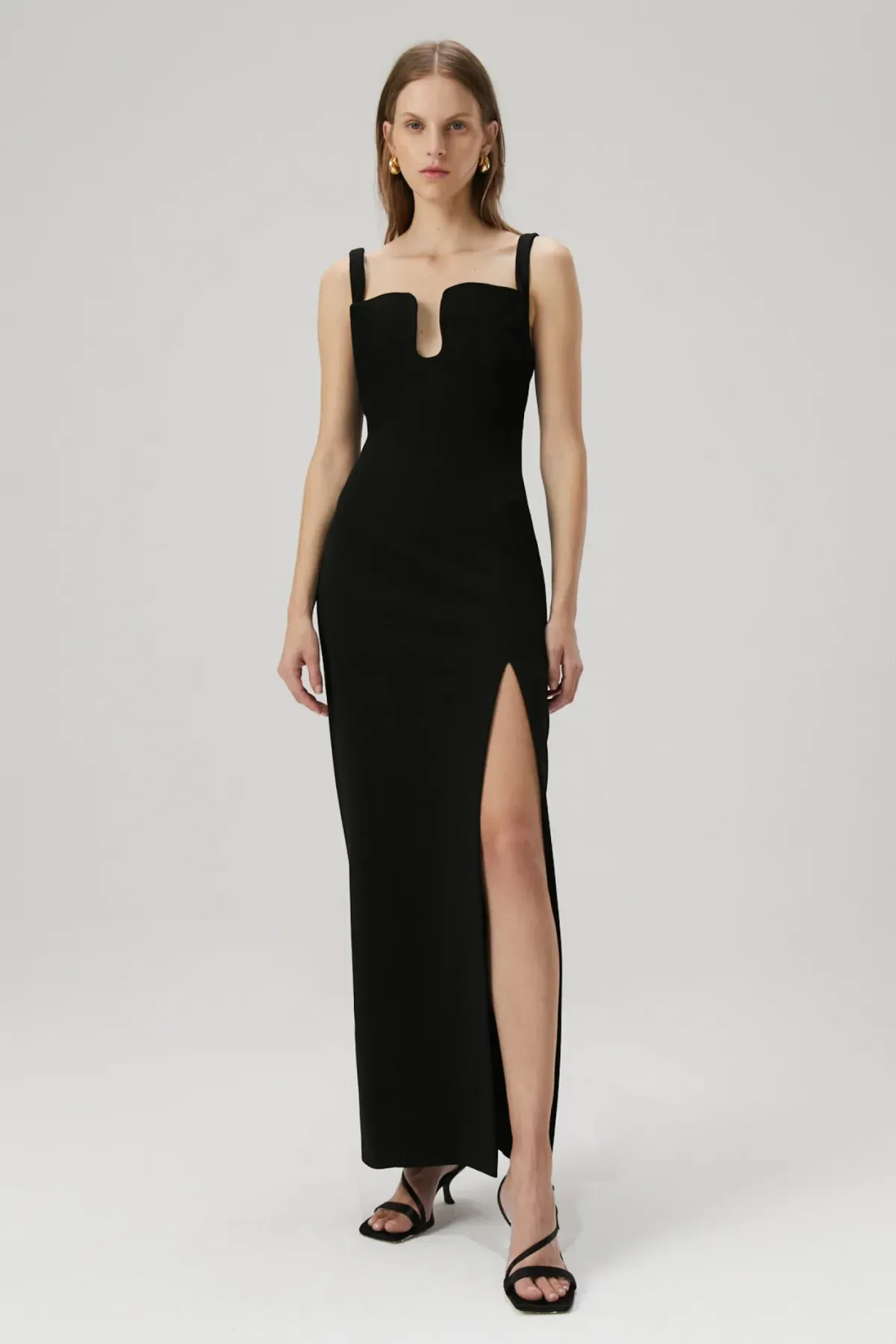 MISHA Franka Dress Black Size 8 - Image 3