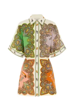 Alemais Trippy Troppo Mini Dress Multi Size AU 8 for rent on The Volte - image 4