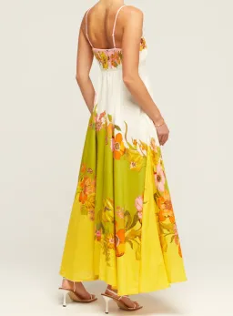 Alemais Silas Linen Sundress Floral Size 10 for rent on The Volte - image 3