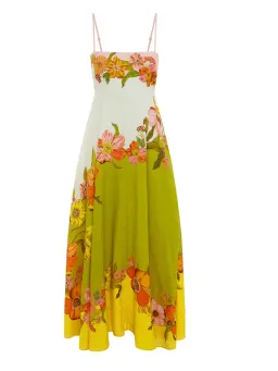 Alemais Silas Linen Sundress Floral Size 10 for rent on The Volte - image 4
