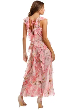 Misa LA Claudita Dress in Pink Size 12 for rent on The Volte - image 3