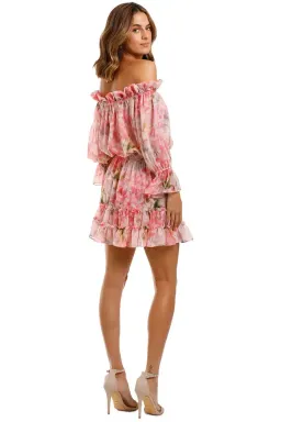Misa LA Danae Mini Dress in Pink Size 12 for rent on The Volte - image 3