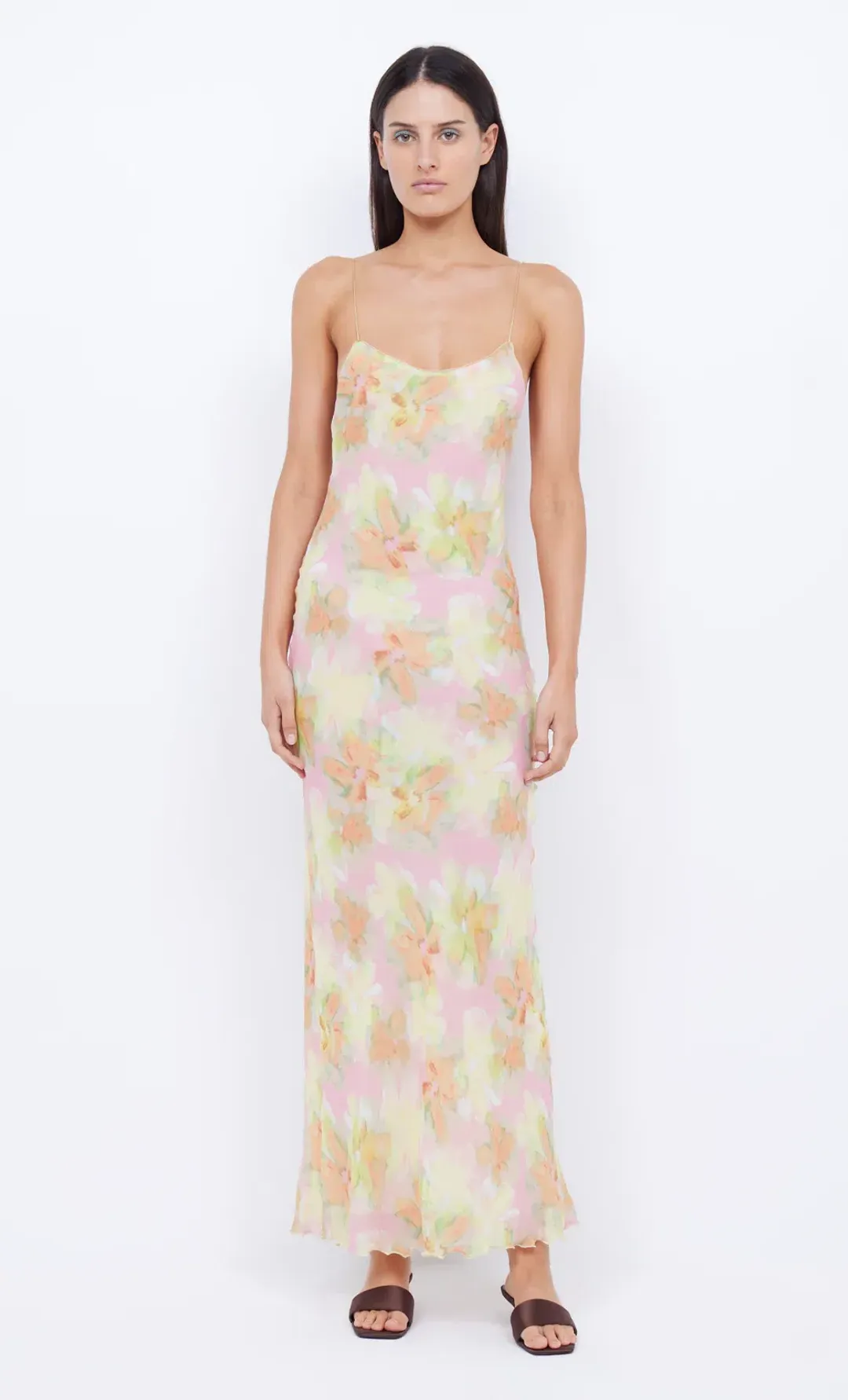 Bec & Bridge Zephy Print Slip Dress Floral Size 8 for rent on The Volte - main image