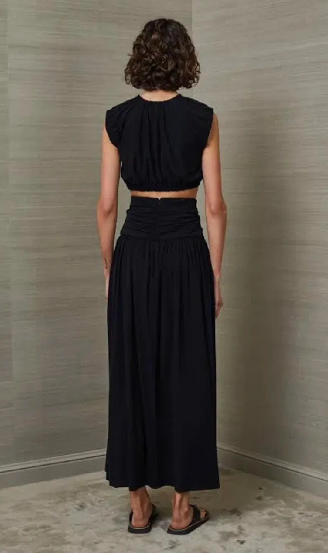 Bec & Bridge Minx Top and Skirt Set in Black Size 6/8 for rent on The Volte - main image