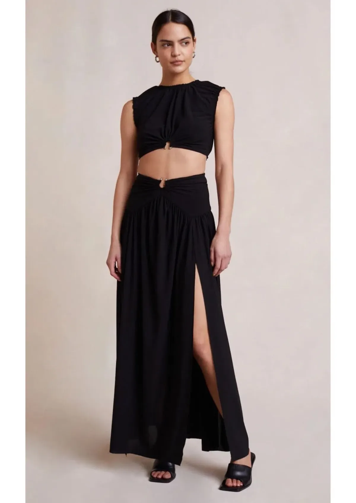 Bec & Bridge Minx Top and Skirt Set in Black Size 6/8 - Image 1