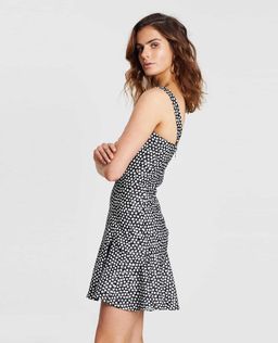 By Johnny Spotty Dotty Hem Mini Dress Size 14 for rent on The Volte - image 3
