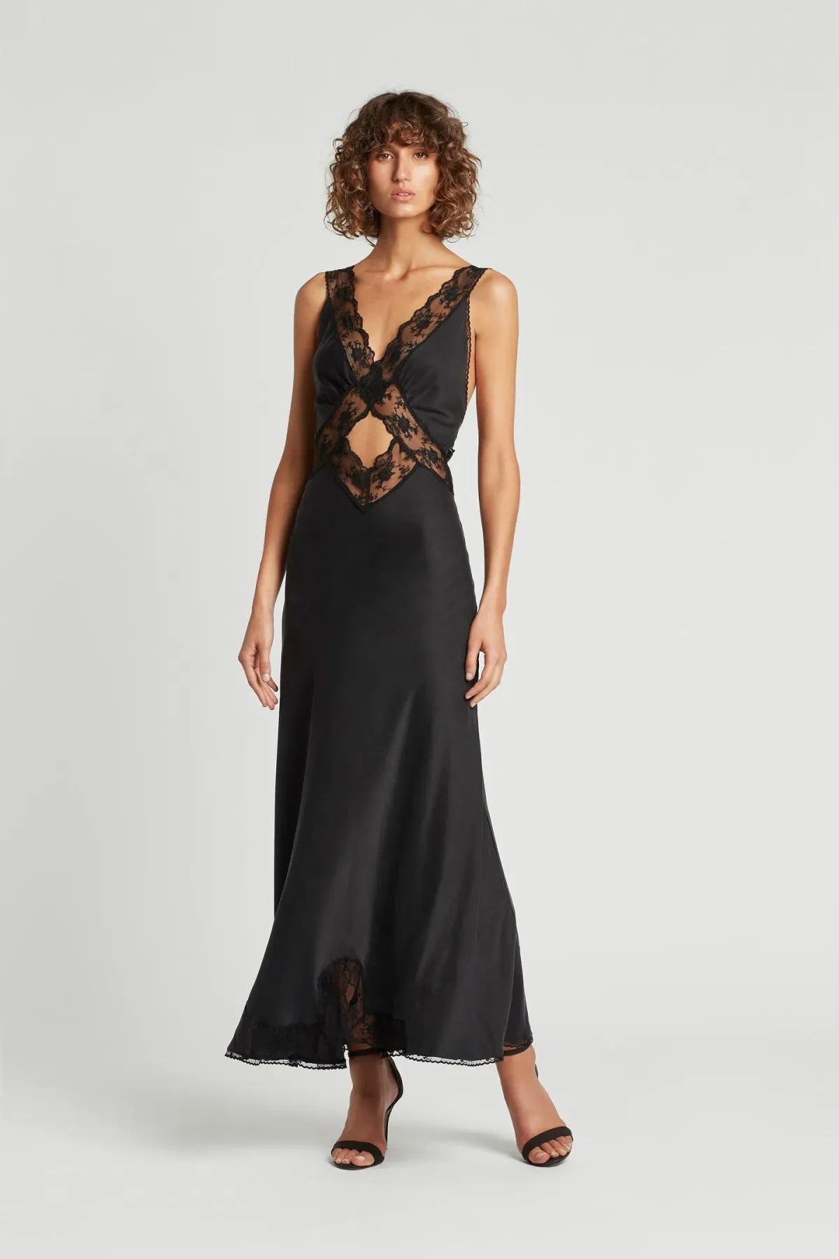 SIR Aries Cut Out Gown black size 6 - Image 1