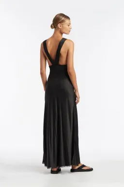 SIR Aries Cut Out Gown black size 6 for rent on The Volte - image 2