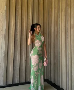 Arcina Ori Josefine Dress Green Floral Size 8 for rent on The Volte - image 5