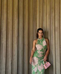 Arcina Ori Josefine Dress Green Floral Size 8 for rent on The Volte - image 6