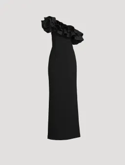 Rebecca Vallance Chloe Gown Black Size 8 for rent on The Volte - image 4