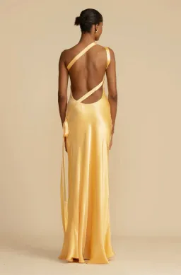 Arcina Ori Monique Dress in Yellow Small/Au 8 for rent on The Volte - image 2