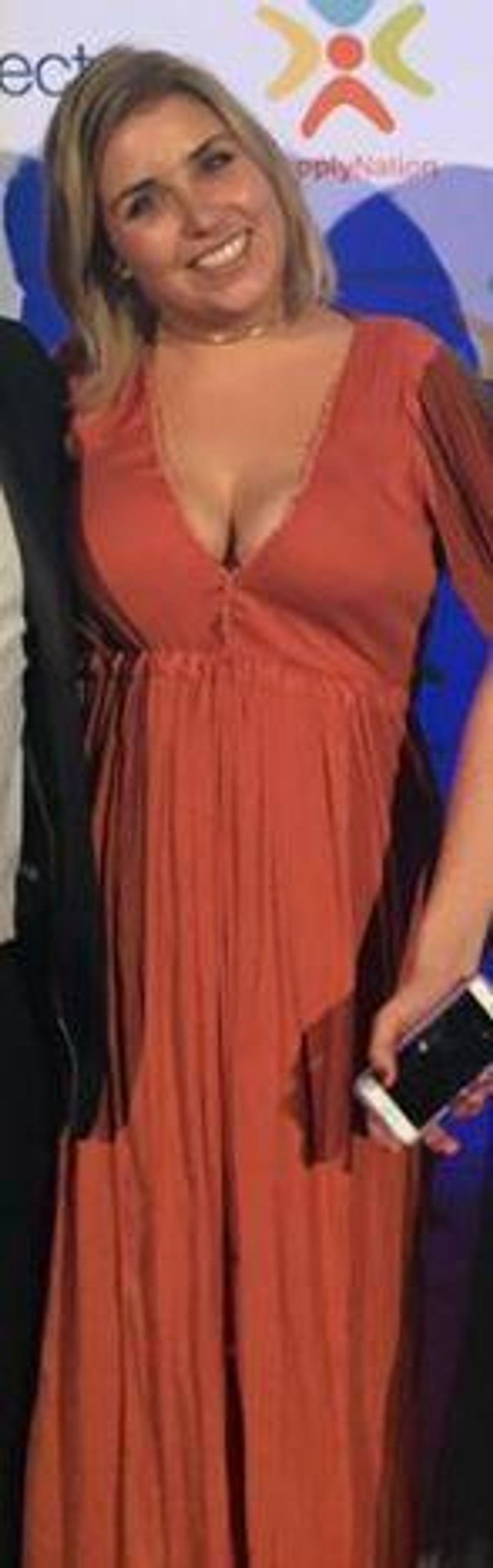 Bec & Bridge Shifting Sands Maxi Dress Rust Size 12 for rent on The Volte - main image