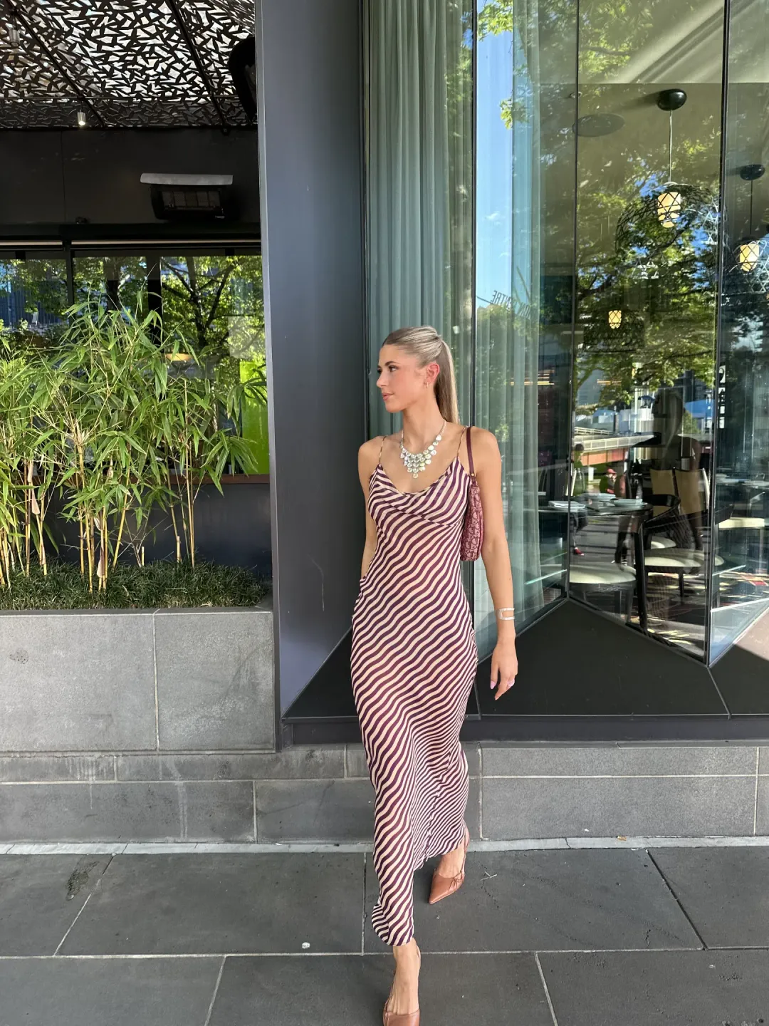 Rat & Boa Assisi Maxi Dress Print Size S / AU 8 for rent on The Volte - main image