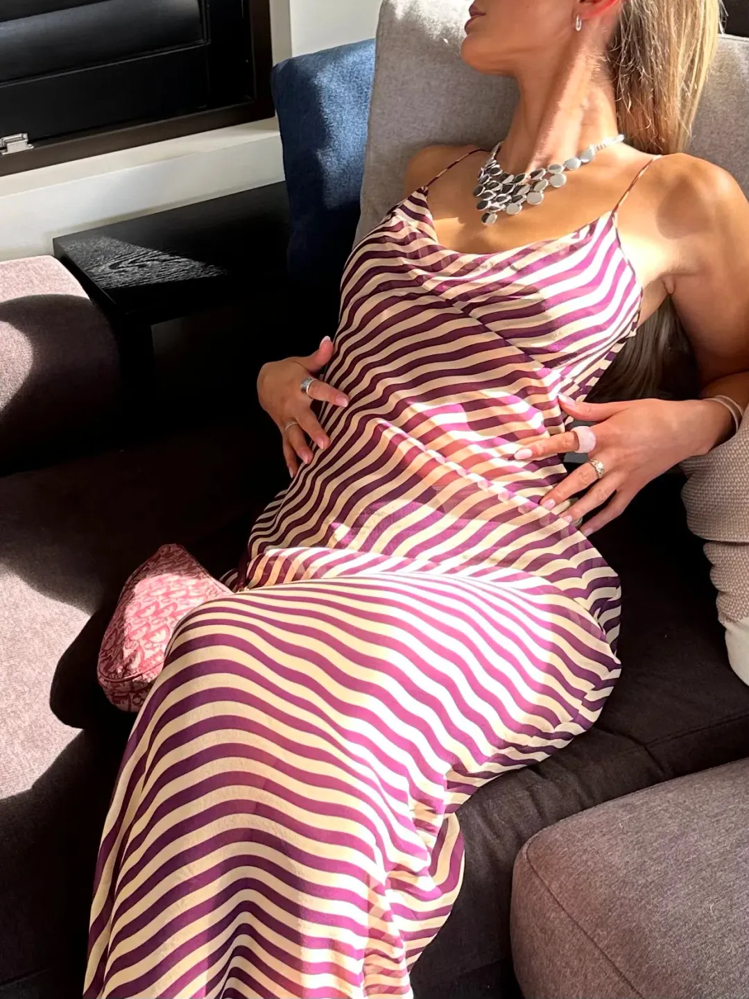 Rat & Boa Assisi Maxi Dress Print Size S / AU 8 for rent on The Volte - main image