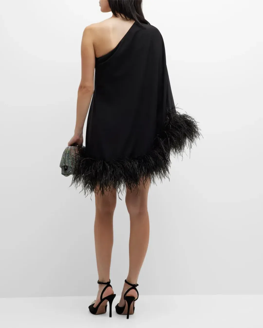 THE NEW ARRIVALS by İlkyaz Özel Marlene Dress in Black Size 6/XS for rent on The Volte - main image