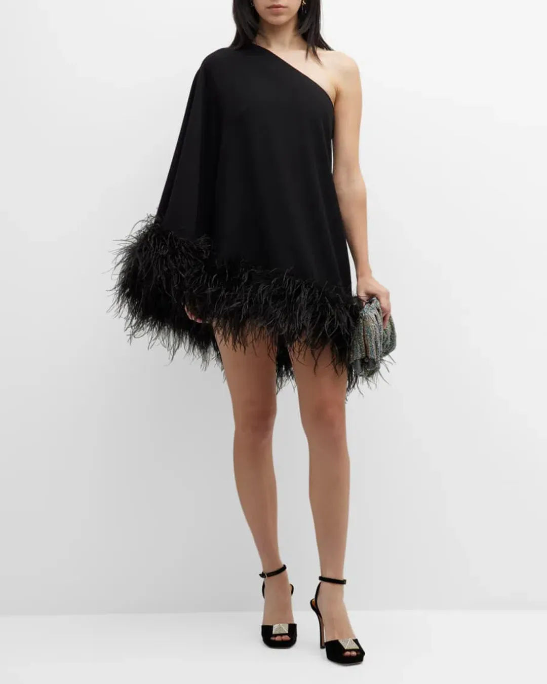 THE NEW ARRIVALS by İlkyaz Özel Marlene Dress in Black Size 6/XS for rent on The Volte - main image