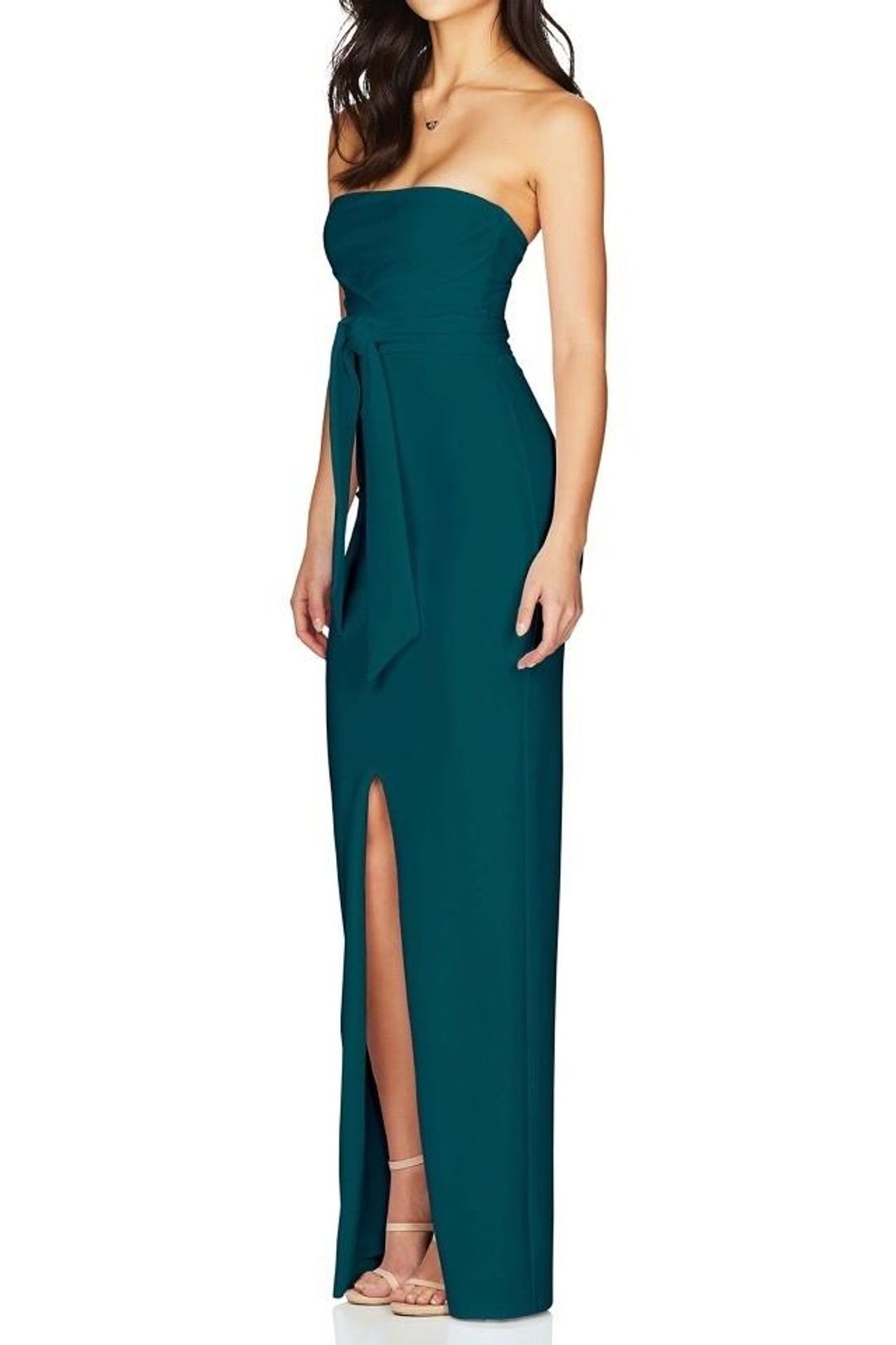 Nookie Royal Gown (Teal) for rent on The Volte - main image