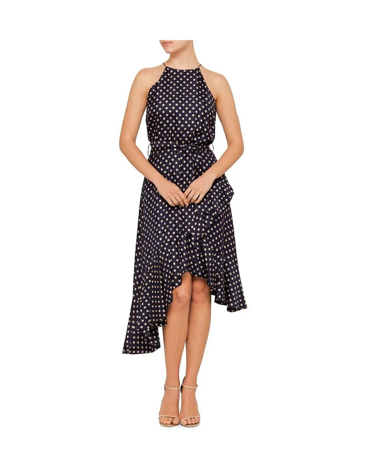 Zimmermann Rife Flounce Midi Dress Print Size 1 / AU 10 for rent on The Volte - main image