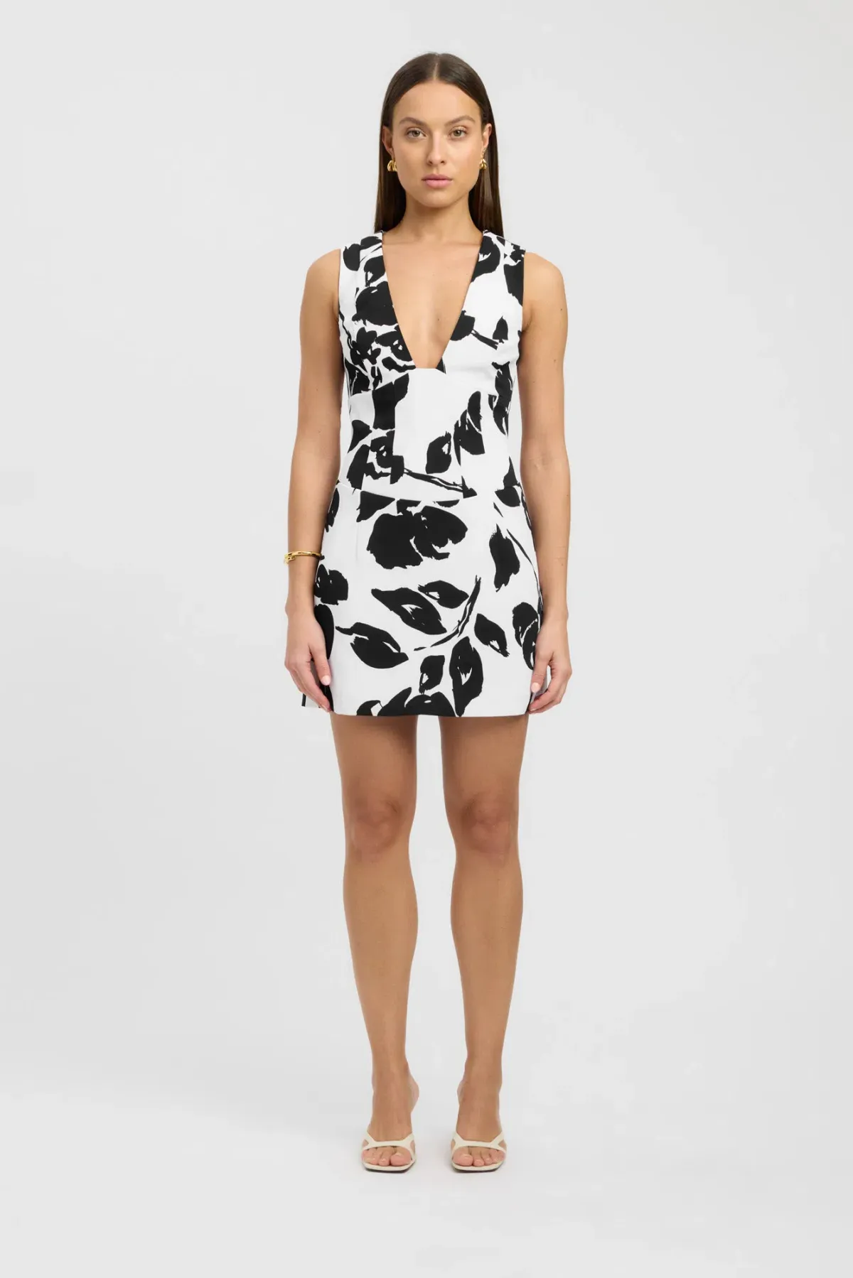 Kookai Luna Corset Dress Print Size 8 - Image 1