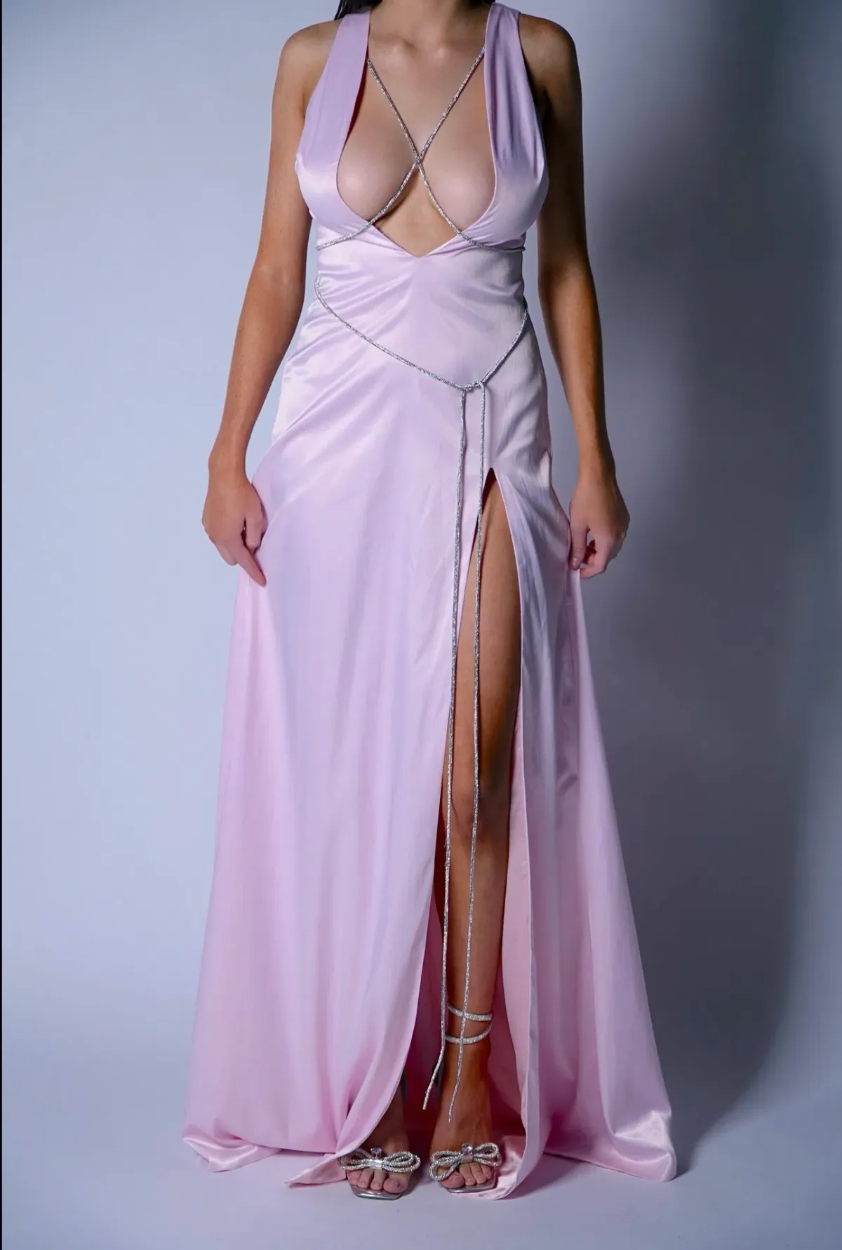 Alamour The Label Candice Dress Pink Size XS/Au 6 - Image 3